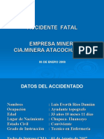 Accidente Fatal en Atacocha