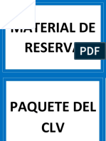 Letras de Centro de Acopio