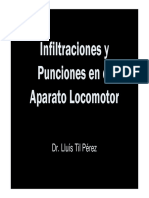 Infiltraciones en Aparato Locomotor