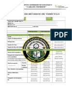 Hoja de Revicion Vehicular