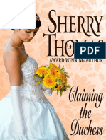 Sherry-Thomas - Fitzhugh 0,5-Reivindicando a Duquesa