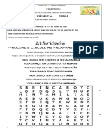 Atividade 1 Educação Fisica 5º Ano Ab 3º Bimestre