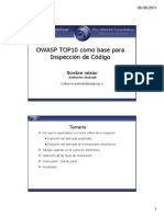 04 OWASP TOP10 Como Base para Inspección de Código