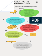 Amarillo Gris y Negro Dibujo A Mano Infografía de Proceso