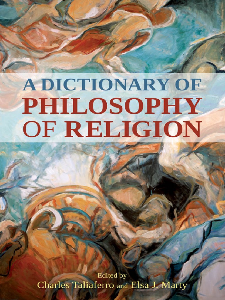 A Dictionary of Philosophy of Religion PDF God Problem Of Evil