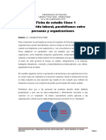 Ficha Clase 1 - Ciclo de Vida Laboral