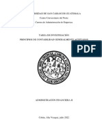 Principios de Contabilidad Generalmente Aceptados