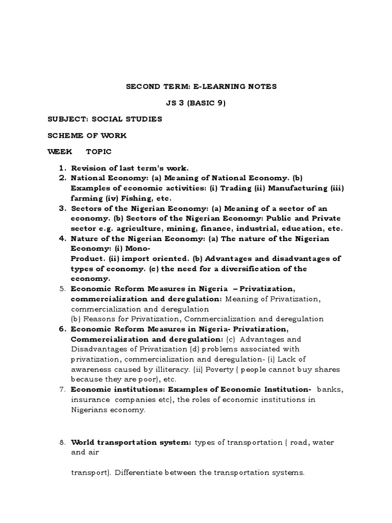 GRADE 9 SOCIAL STUDIES NOTES PDF FREE DOWNLOAD TERM 3 visual data 2