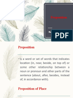 Preposition: Rachelle Q. Tronco