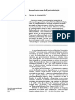 Almeida Filho 1986 - Bases Históricas Da Epidemiologia