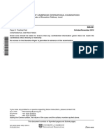 University of Cambridge International Examinations General Certificate of Education Ordinary Level