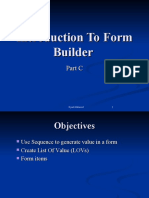 Form Builder Introduction Part C LOV