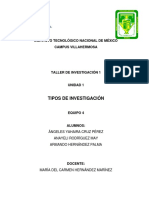 Tipos de Investigación