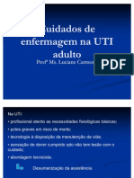 Cuidados de enfermagem na UTI