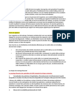 Le Montage Financier Des Opérations de LBO Comporte Les Étapes Suivantes