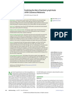 Utility of a Model for Predicting the Risk of Sentinel Lymph Node Metastasis in Patients With Cutaneous Melanoma