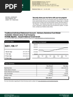 Traditional Individual Retirement Account - Advisory Solutions Fund Model Custodian: Edward Jones Trust Company