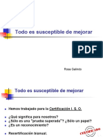 Mejora continua en la atención sanitaria