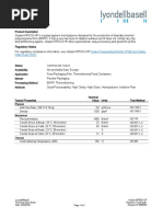 GPPS Moplen HP520J HP