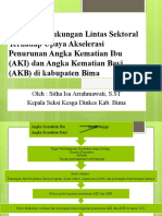 Peran dan Dukungan Lintas Sektoral Terhadap Upaya Akselerasi Penurunan Angka Kematian Ibu (AKI) dan Angka Kematian Bayi (AKB) di Kabupaten Bima