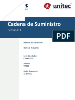 Tarea 1 Cadena de Suministro