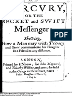 Mercury, or The Secret and Swift Messenger - Shewing 1641