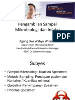 Pengambilan Sampel Mikrobiologi Dan Infeksi ADW 2015