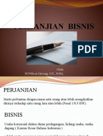 Perjanjian Bisnis