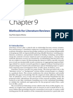 Chapter 9 - Literature Reviews
