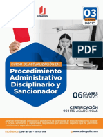 Brochure Curso de Actualización PAS Y PAD