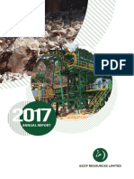 GCCP Resources Limited - Annual Report 2017