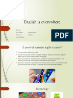 English Is Everywhere - Trabalho - Aila - 3°1