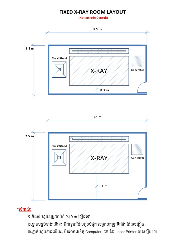 Xray Room Layout PDF