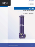 UR319 Series Filters: Ultipleat SRT Return Line Filters