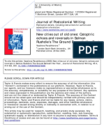 Journal of Postcolonial Writing