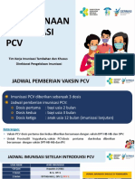 Pelaksanaan Imunisasi PCV - KABID