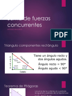 Suma de Fuerzas Concurrentes - PPTM