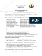 Barangay Lanas Constitution Development Council