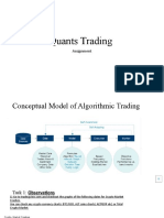 Quants Trading: Assignment