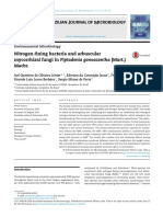 Nitrogen-Fixing Bacteria and Arbuscular Mycorrhizal Fungi in (Mart.) Macbr