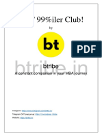 CAT 99%iler Club!: Btribe