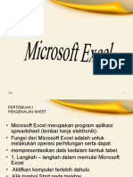 Modul Excel Dasar