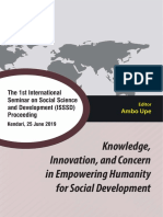 Book-Internatinal Proceeding ISSSD 2019