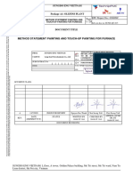 A-Method Statement Painting and Touch-Up Painting For Furnace-C