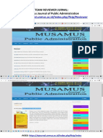 Team Reviewer Jurnal-Musamus Journal of Public Administration