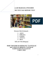 Documents - Pub - Makalah Procedure Text Dan Report Text v3