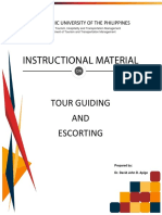 Tour Guiding and Escorting Module