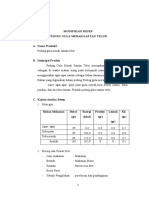 Laporan Modifikasi Resep