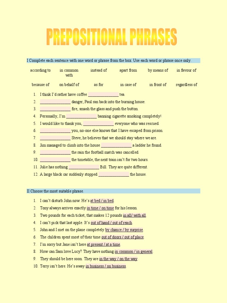 Concise Titles for Sentence Completion Exercises on Grammar and Vocabulary PDF