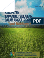 Kabupaten Tapanuli Selatan Dalam Angka 2020